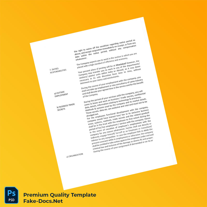 Appointment Letter 2017 Employment Verification Letter Template (Word & PDF) 5 page Appointment Letter 2017 Employment Verification Letter Template (Word & PDF) 5 page