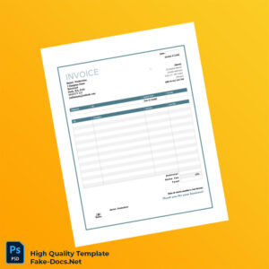 Australia BermS Productions Invoice Template in Word and PDF formats Australia BermS Productions Invoice Template in Word and PDF formats