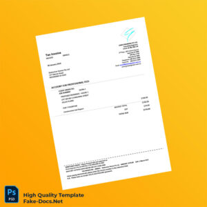 Australia Ginos Engineers Pty Ltd Tax Invoice Template in Word and PDF formats Australia Ginos Engineers Pty Ltd Tax Invoice Template in Word and PDF formats
