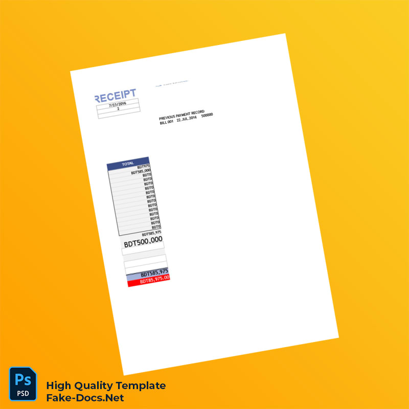 Bangladesh Babosha Bitchitra Invoice Template in Word and PDF formats 3 page Bangladesh Babosha Bitchitra Invoice Template in Word and PDF formats 3 page