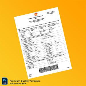 Bangladesh Department of Immigration and Passports Application Form Template (Word & PDF) 3 page