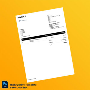 Bangladesh Ideal Carts Invoice Template in Word and PDF formats Bangladesh Ideal Carts Invoice Template in Word and PDF formats