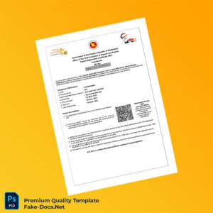 Bangladesh Office of the Chief Controller of Imports and Exports Import Registration Certificate Template in Word and PDF format Bangladesh Office of the Chief Controller of Imports and Exports Import Registration Certificate Template in Word and PDF format