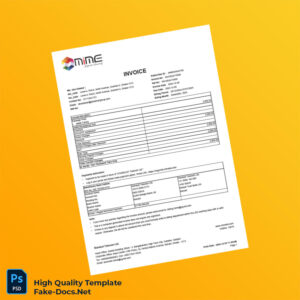 Bangladesh Stardust Telecom Ltd Invoice Template in Word and PDF formats 2 page Bangladesh Stardust Telecom Ltd Invoice Template in Word and PDF formats 2 page