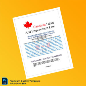 Canada ITC-Group Construction Employment Verification Letter Template (Word & PDF) 7 page