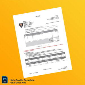 Canada Windsor Police Service Invoice Template in Word and PDF formats Canada Windsor Police Service Invoice Template in Word and PDF formats