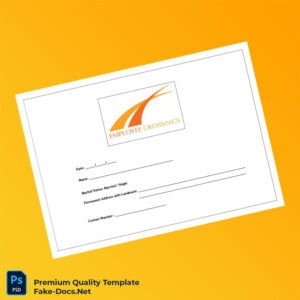 Employee Crossings Employment Verification Letter Template (Word & PDF) 4 page