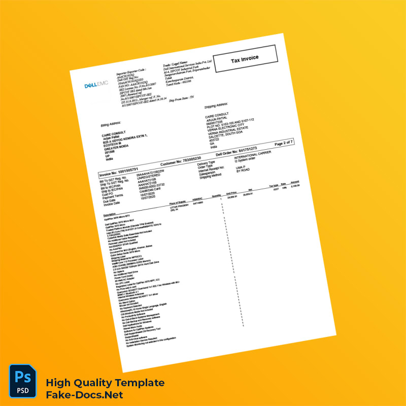 Empty Invoice Template in Word and PDF formats 7 page Empty Invoice Template in Word and PDF formats 7 page
