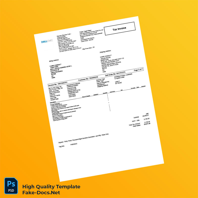 Empty Invoice Template in Word and PDF formats 7 page Empty Invoice Template in Word and PDF formats 7 page