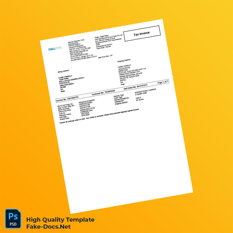 Empty Invoice Template in Word and PDF formats 7 page Empty Invoice Template in Word and PDF formats 7 page
