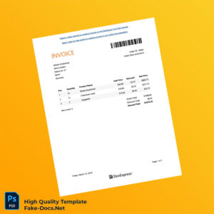 Germany Alfreds Futterkiste Invoice Template in Word and PDF formats 6 page