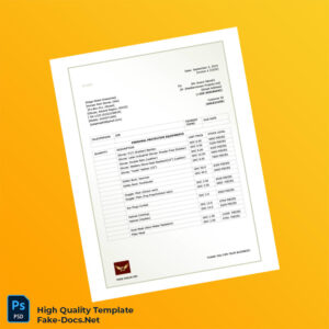 Ghana Paige Shiloh Ent Invoice Template in Word and PDF formats Ghana Paige Shiloh Ent Invoice Template in Word and PDF formats