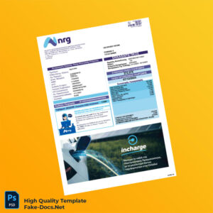 Greece NRG Invoice Template in Word and PDF formats 2 page Greece NRG Invoice Template in Word and PDF formats 2 page