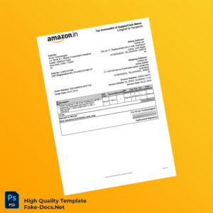 India 4Com Technologies Tax Invoice Template in Word and PDF formats India 4Com Technologies Tax Invoice Template in Word and PDF formats