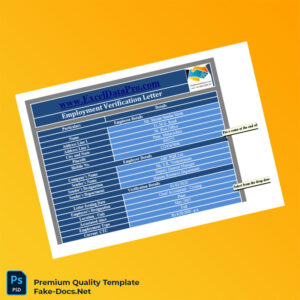 India ABC PQR Ltd Employment Verification Letter Template (Word & PDF) 5 page