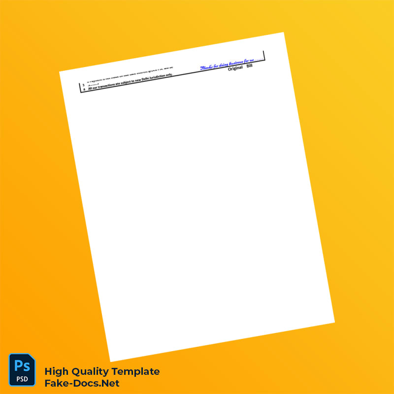 India ARJ IT Tech Solutions Invoice Template in Word and PDF formats 2 page India ARJ IT Tech Solutions Invoice Template in Word and PDF formats 2 page