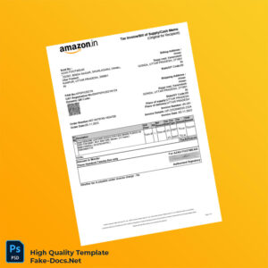 India AZAD FOOTWEAR Tax Invoice Template in Word and PDF formats India AZAD FOOTWEAR Tax Invoice Template in Word and PDF formats