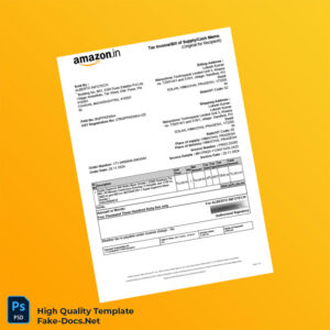 India Alberto Infotech Invoice Template in Word and PDF formats