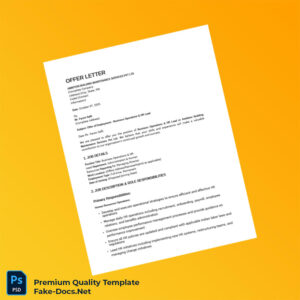 India Ambition Building Maintenance Services Pvt Ltd Employment Verification Letter Template (Word & PDF) 7 page