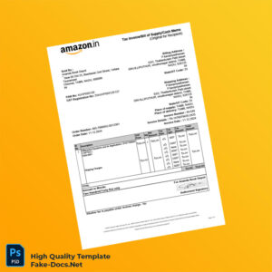 India Ananda Book Depot Tax Invoice Template in Word and PDF formats India Ananda Book Depot Tax Invoice Template in Word and PDF formats