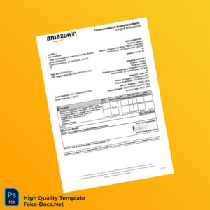 India Anil Handicraft Invoice Template in Word and PDF formats India Anil Handicraft Invoice Template in Word and PDF formats