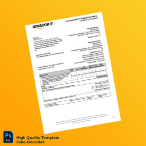 India Anuj Gupta Tax Invoice Template in Word and PDF formats India Anuj Gupta Tax Invoice Template in Word and PDF formats