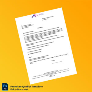 India Arrise BPO Solutions Pvt Ltd Employment Verification Letter Template (Word & PDF) 4 page