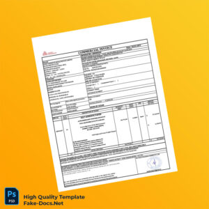 India Avery Dennisien India Private Limited Commercial Invoice Template in Word and PDF formats India Avery Dennisien India Private Limited Commercial Invoice Template in Word and PDF formats