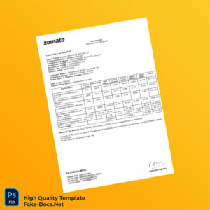 India BIKKGANE BIRYANI LLP Tax Invoice Template in Word and PDF formats 2 page India BIKKGANE BIRYANI LLP Tax Invoice Template in Word and PDF formats 2 page