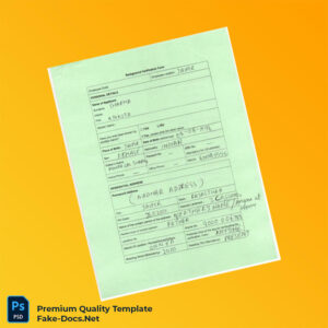 India Background Verification Employment Verification Letter Template (Word & PDF) 5 page