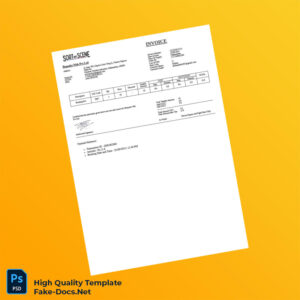 India Bespoke Web Invoice Template in Word and PDF formats India Bespoke Web Invoice Template in Word and PDF formats