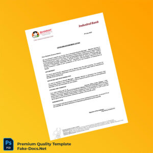 India Bharat Financial Inclusion Limited Employment Verification Letter Template (Word & PDF) 7 page