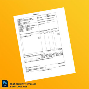 India Bisleri House Invoice Template in Word and PDF formats India Bisleri House Invoice Template in Word and PDF formats