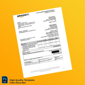 India Bluecom Infotech Pvt Ltd Invoice Template in Word and PDF formats India Bluecom Infotech Pvt Ltd Invoice Template in Word and PDF formats