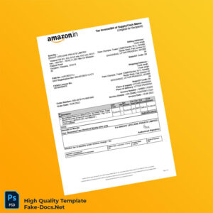 India Bright Lifecare Private Limited Tax Invoice Template in Word and PDF formats India Bright Lifecare Private Limited Tax Invoice Template in Word and PDF formats