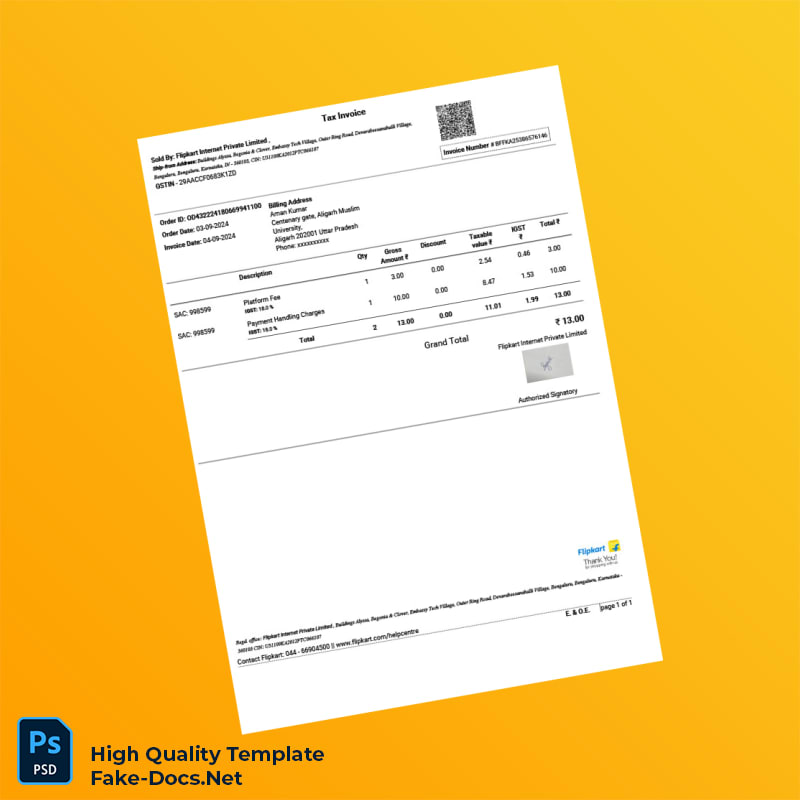 India Buzz Retail India Invoice Template in Word and PDF formats 4 page India Buzz Retail India Invoice Template in Word and PDF formats 4 page