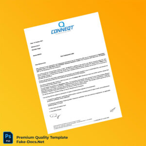 India CONNEQT Business Solutions Limited Employment Verification Letter Template (Word & PDF) 5 page