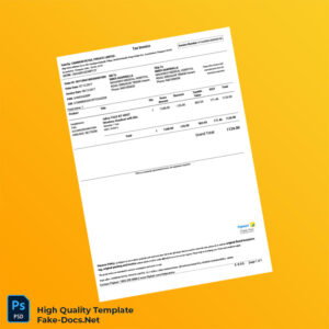 India Cambium Retail Private Limited Invoice Template in Word and PDF formats India Cambium Retail Private Limited Invoice Template in Word and PDF formats