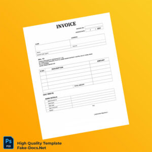 India Capricorn Identity Services Pvt Ltd Invoice Template in Word and PDF formats India Capricorn Identity Services Pvt Ltd Invoice Template in Word and PDF formats