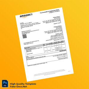 India Cocoblu Retail Limited Tax Invoice Template in Word and PDF formats India Cocoblu Retail Limited Tax Invoice Template in Word and PDF formats