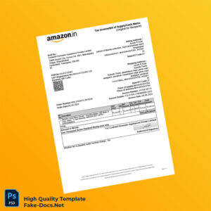 India Cookwell Domestic Appliances Private Limited Invoice Template in Word and PDF formats India Cookwell Domestic Appliances Private Limited Invoice Template in Word and PDF formats