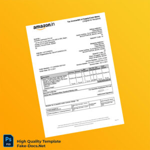 India Darshita Aashiyana Pvt Ltd Tax Invoice Template in Word and PDF formats