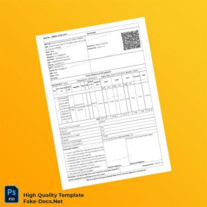 India Dawson Technology Private Limited Invoice Template in Word and PDF formats