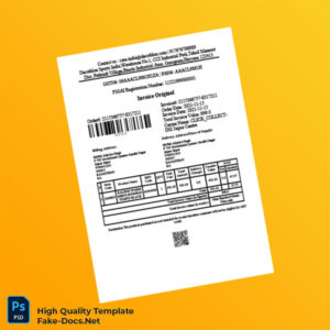 India Decathlon Sports India Invoice Template in Word and PDF formats