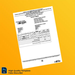 India Decathlon Sports India Pvt Ltd Invoice Template in Word and PDF formats