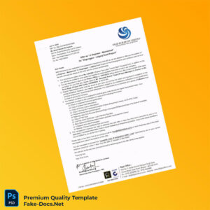 India Dilip Buildcon Employment Verification Letter Template (Word & PDF)