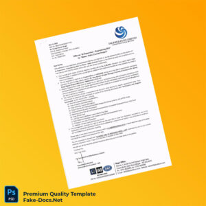 India Dilip Buildcon Limited Employment Verification Letter Template (Word & PDF)