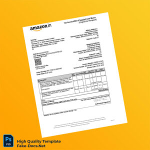 India Dot Key Wellness Private Limited Invoice Template in Word and PDF formats 2 page