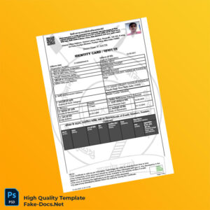 India Editable Registration Certificate Template in Word and PDF formats 2 page