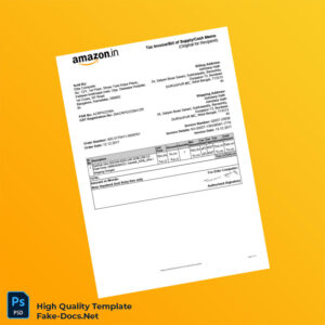 India Elite Computer Tax Invoice Template in Word and PDF formats